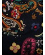 Paisley Floral Tribal Print Single Button Slit Blazer - Multi-b M