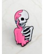 Skeleton Brooch - Pink