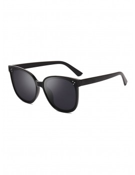 Unisex PC Full Frame Sunglasses - Black