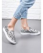 Casual Animal Print Flat Heel Shoes - Multi Eu 40